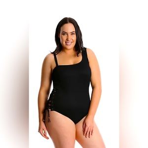 LYSA Swim UPF 50+ One Piece Swimsuit NWT